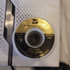 60/40 Solder for Stained Glass - 1 lb. spool 