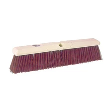 TOUGH GUY 1A847 Push Broom Head,Threaded,24" Sweep Face 1A847