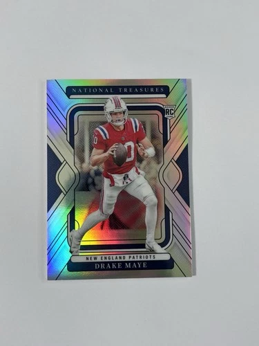 2024 National Treasures Drake Maye RC Premium #/35 Patriots