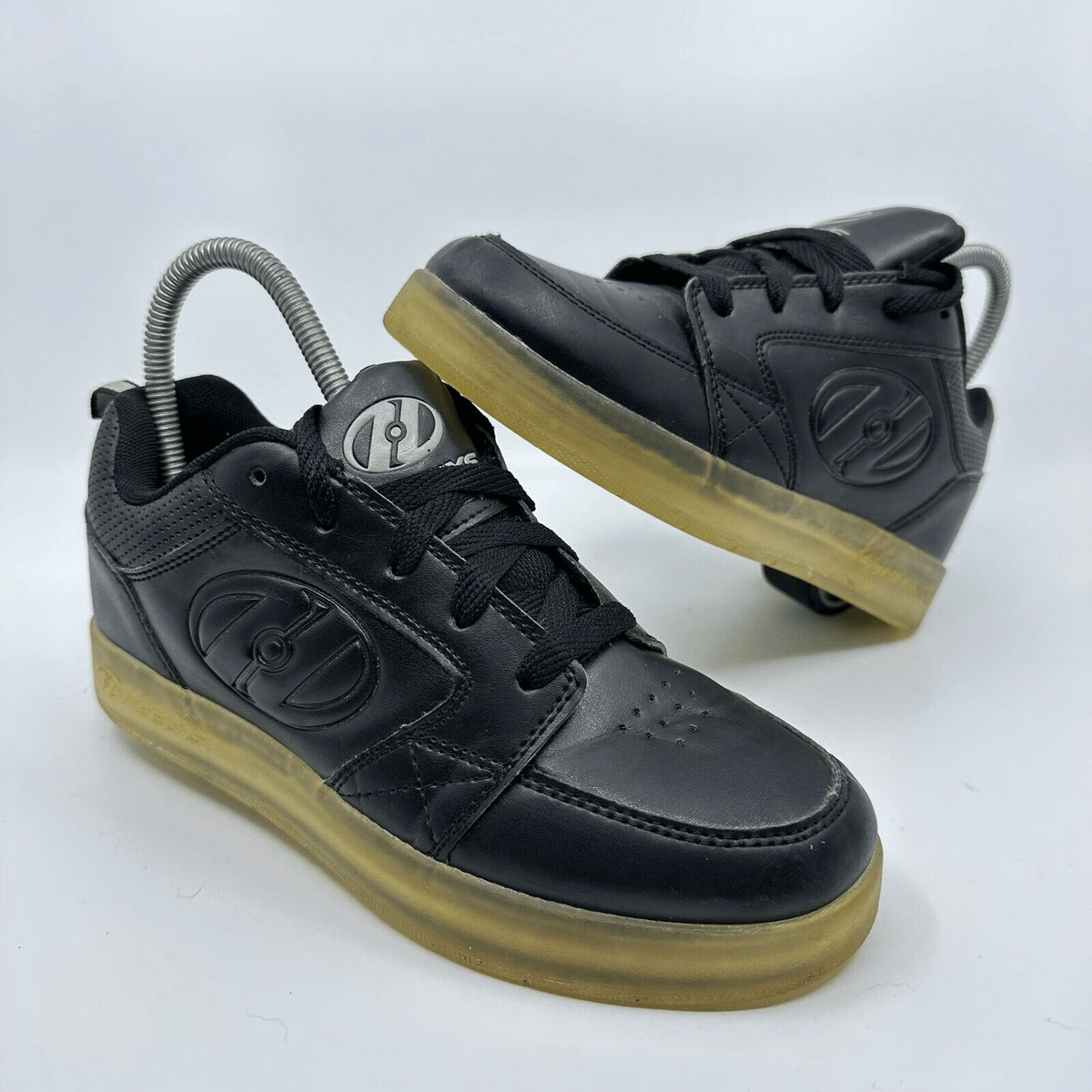 Heelys Premium Lo Youth Black Rechargeable Light Up Skate