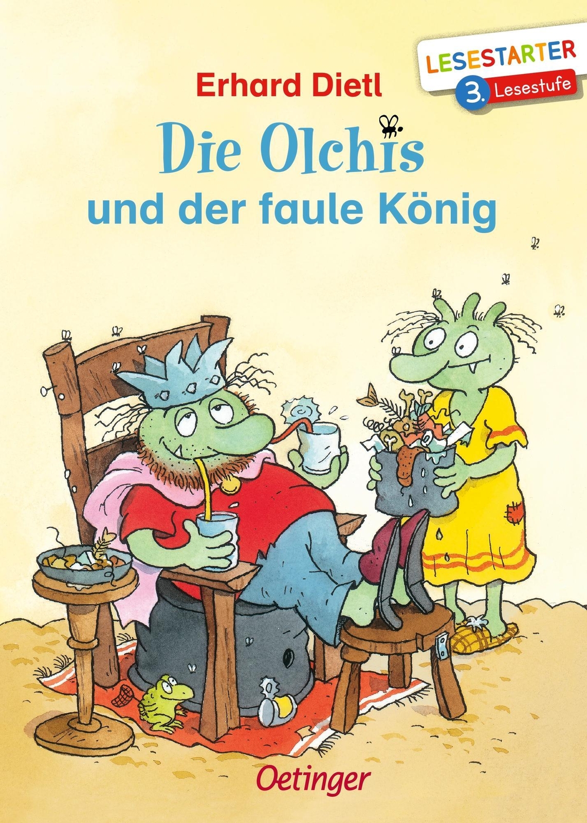 Thumbnail - Die Olchis Und Der Faule König | Lesestarter. 3. Lesestufe | Erhard