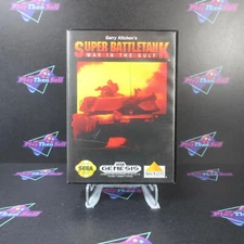 Super Battletank Sega Genesis - 1 Year Warranty Game & Case