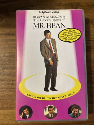 The Unseen Upsets of Mr. Bean VHS