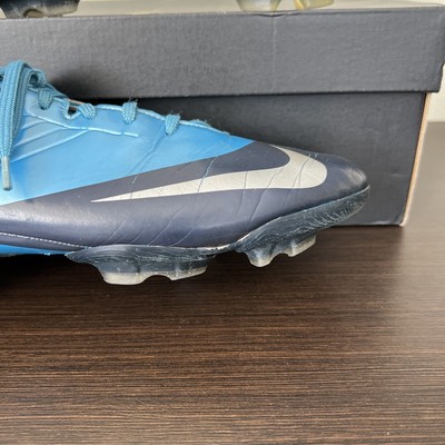 Rare! 2009 Nike Mercurial Talaria V FG Soccer Rare Nike Mercurial Talaria V FG Blue Boots Cleats 2009  main image 3