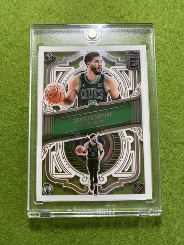 Jayson Tatum CLEAR CARD JERSEY#0 CELTICS 2022-23 Donruss JAYSON TATUM Elite DECK - 第 16/24 張圖片