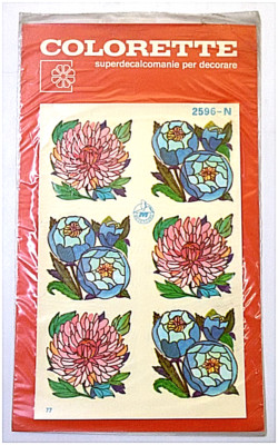 COLORETTE SUPERDECALS BY MEYERCORD VINTAGE '70s PONGO ITALY SEALED