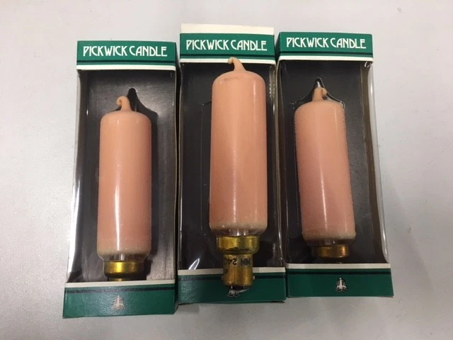 BELL 3 x LÁMPARA SALMÓN PICKWICK 40W SBC