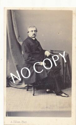 CDV Foto de Santo Chinarro sh. sign. Atelier A. Fillon Lisboa B 1.41