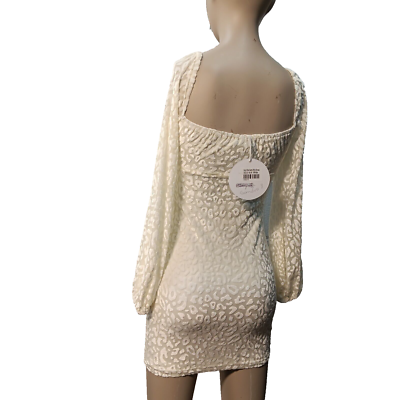 sachin and babi light blue dress Marcia mini dress white Princess polly Size 4
