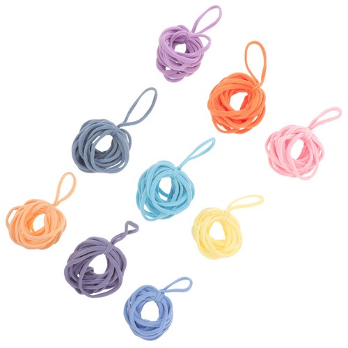 180 Pcs Braided Rope Bag Child Potholder Loops Crafting for Kids - Picture 9 of 12