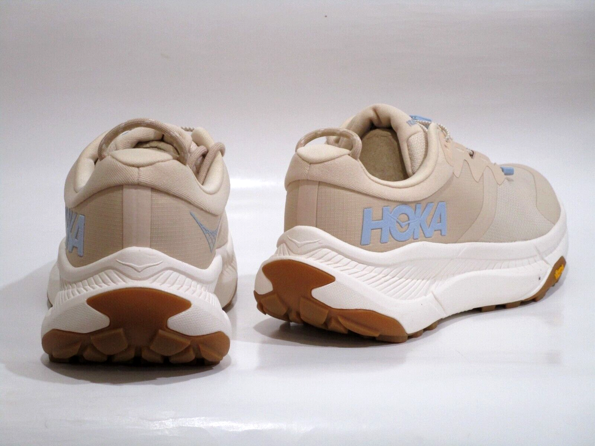 VIP【関税送料無料】希少 HOKA ONE ONE WHITE BEIGE SNEAKERS Hoka One One Men's Transport Running Sneaker Shoes, Size 9 D
