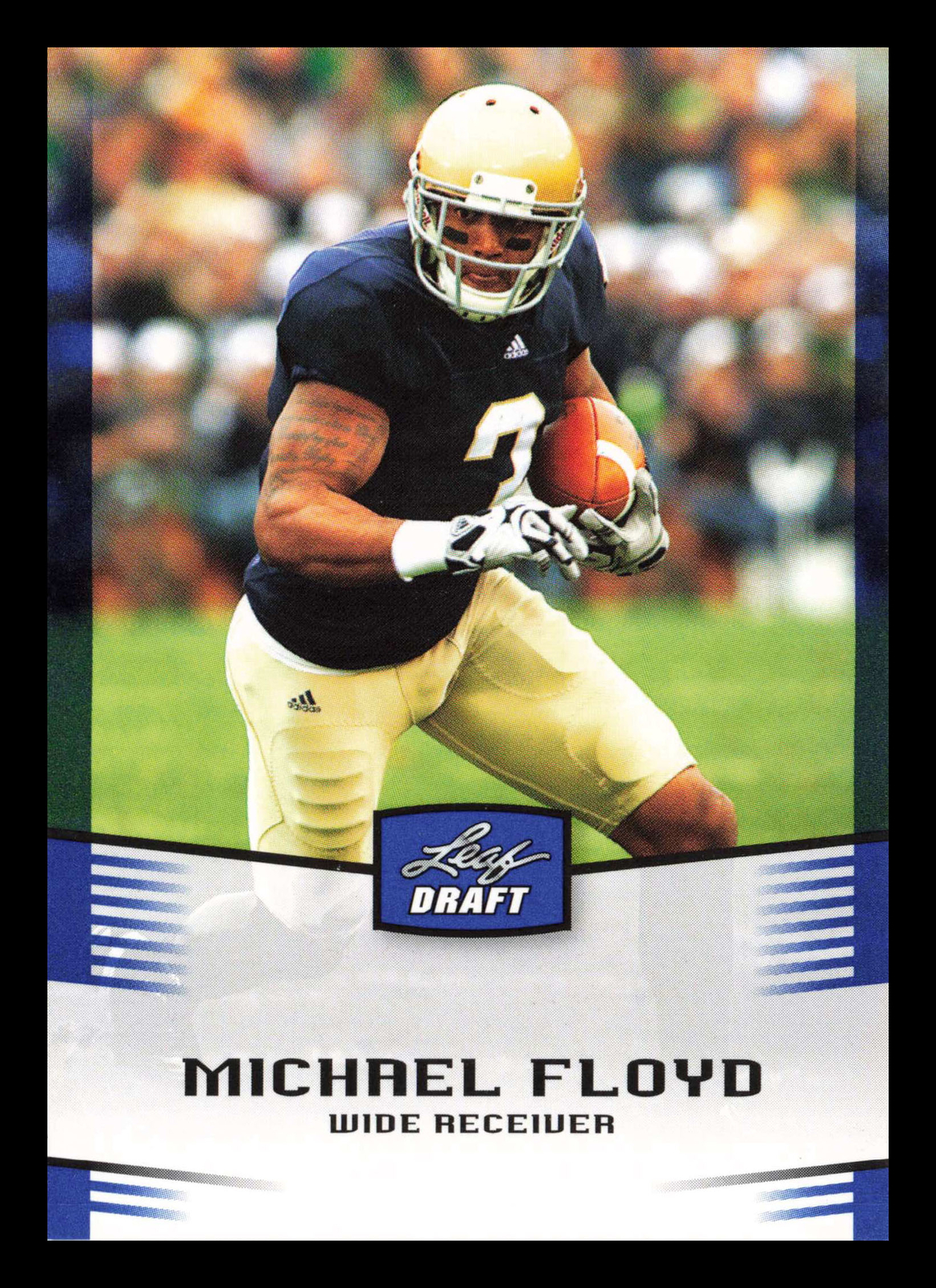 Michael Floyd #35 2012 Leaf Draft Notre Dame Fighting Irish Football
