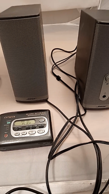 ULTRA RARE Aiwa JX749 Reverse Recording Walkman Cassette Player