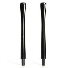 2x Long Stem Tobacco Pipe Stem Replacement For Sailor Pipe Popeye Pipe No Filter