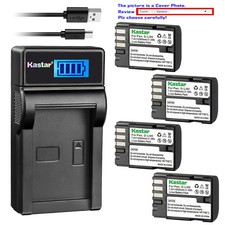 Kastar Battery LCD USB Charger for Pentax D-Li90  Pentax K-1 Limited Silver