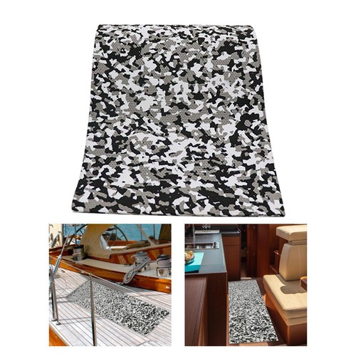 Tapis Antidérapant En Mousse EVA Pour Kayak, Bateau, Paddle - Diamant Gris Foncé, 60x240 Cm, Auto-adhésif