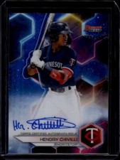 2023 Bowman's Best #B23-HC Hendry Chivilli Auto Blue #/150