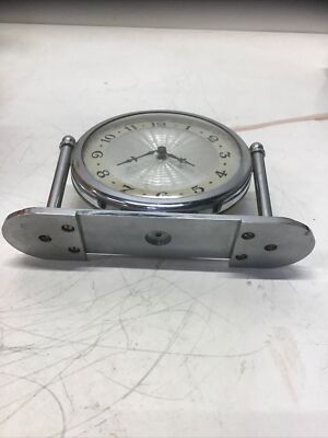 1930's Era Art Deco Table Clock The Lux Clock Mfg. Co. Waterbury