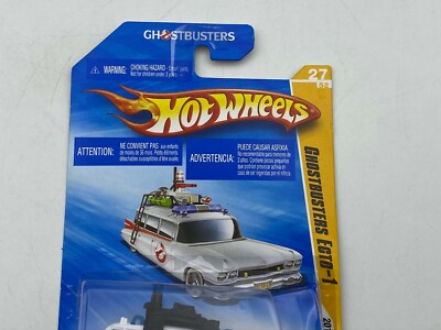 Hot Wheels Ghostbusters Ecto-1 2010 HW Premiere New On Card 027