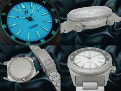 RZE Resolute Supercompressor Ref.1021.22SC Titanium White Dial