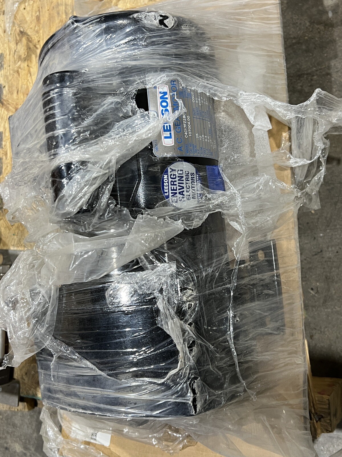 Leeson AC Gear Motor eBay