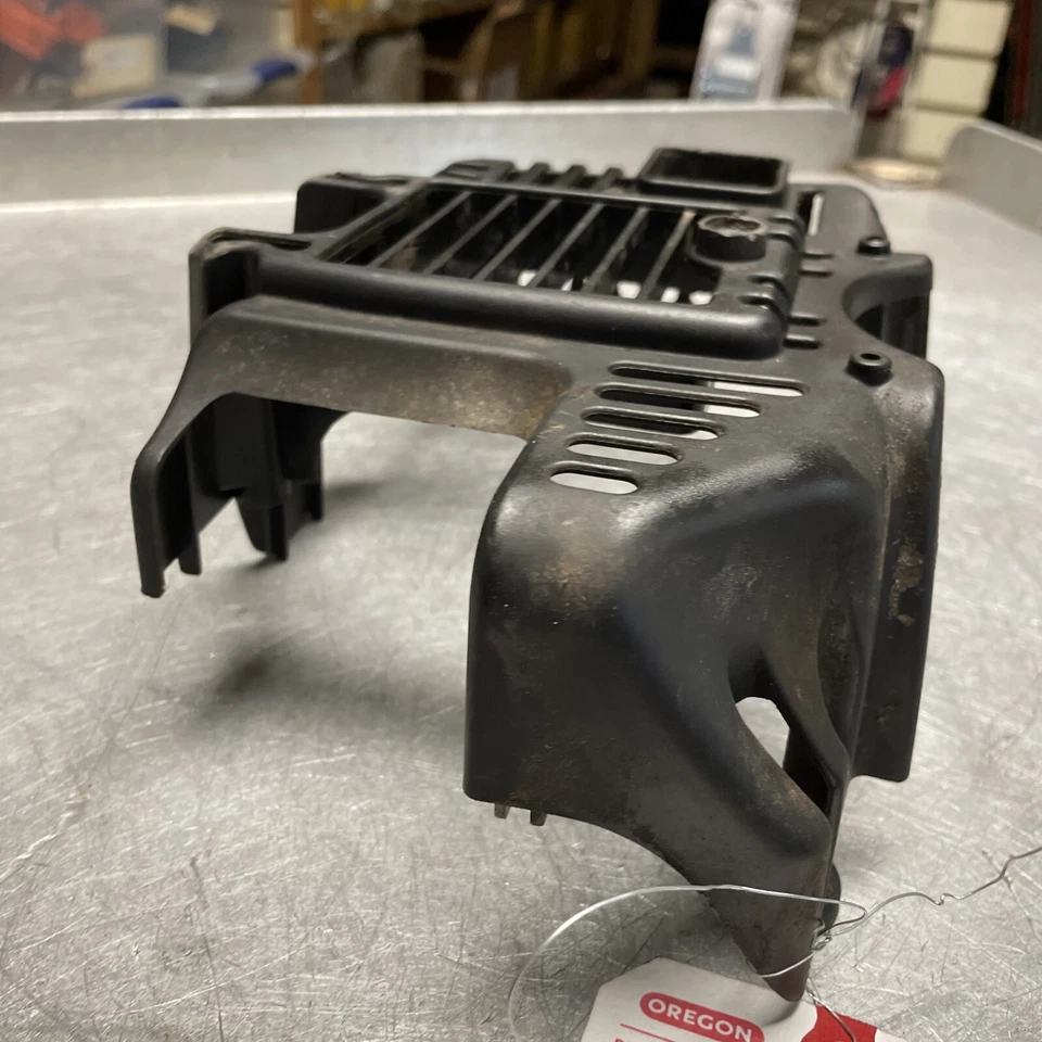 OEM GOOD USED CUB CADET CC4175 4 CYCLE TRIMMER ENGINE COVER SHIELD - Image 4 of 4