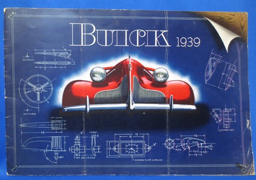 Buick Eight Catalog Brochure 1939