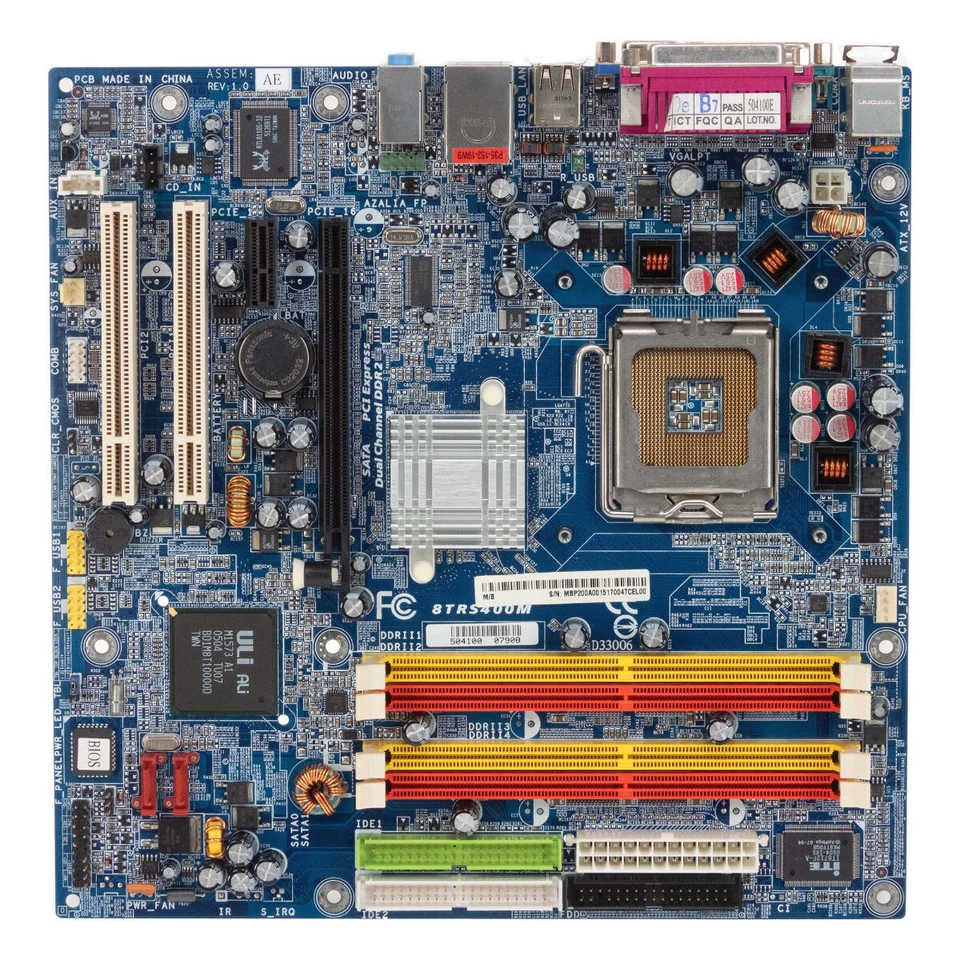 Motherboard Matx Acer 8TRS400M Socket LGA 775 DDR2 Pcie PCI - Image 2 of 3
