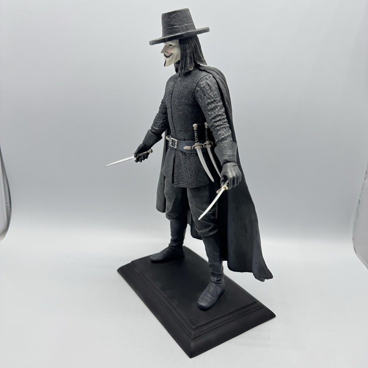 Neca V For Vendetta Resin Statue Figure 12 inch Limited Edition