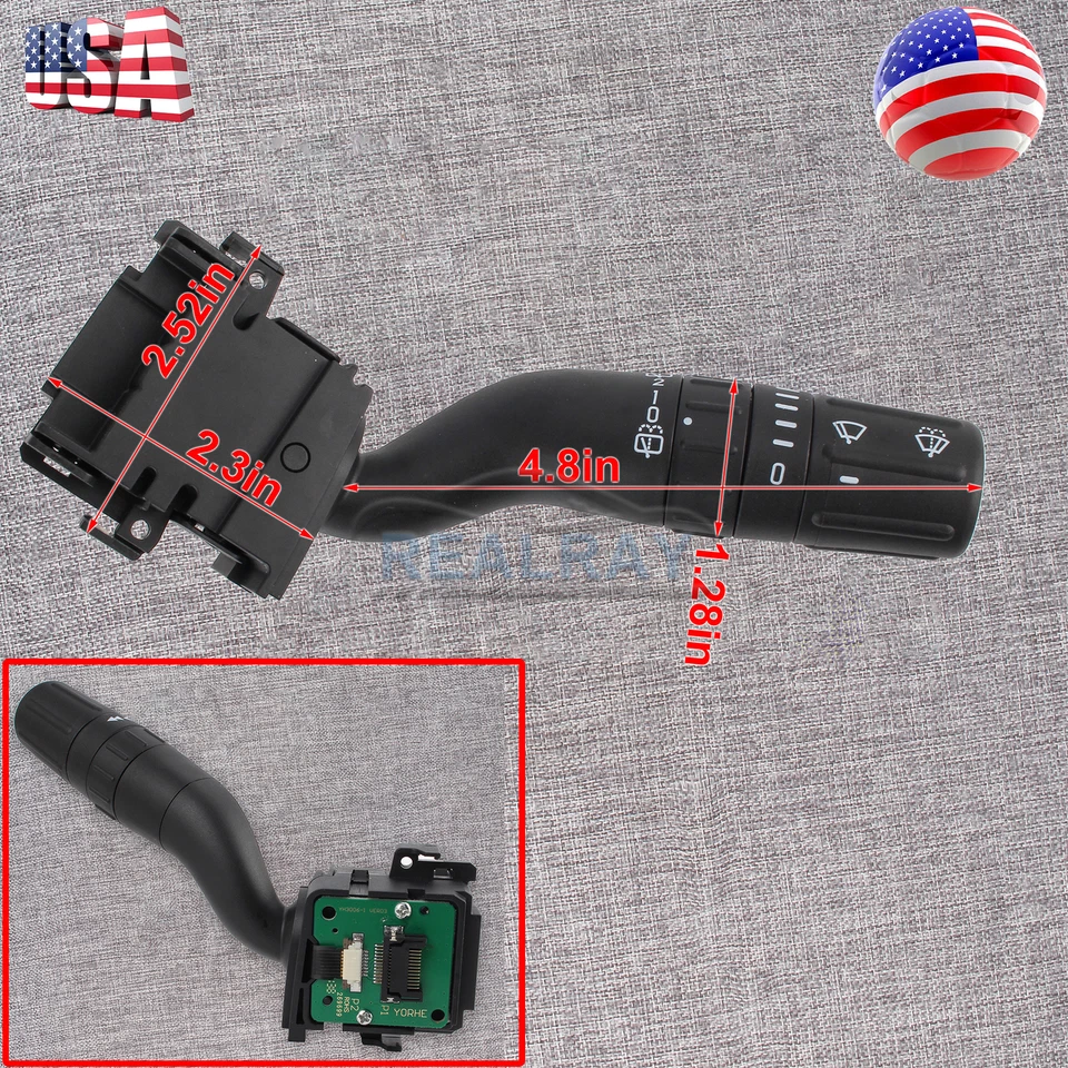 Interruptor limpiaparabrisas para Ford Explorer Edge 2011-2018 # DB5Z-17A553-AB Foto 3 de 4