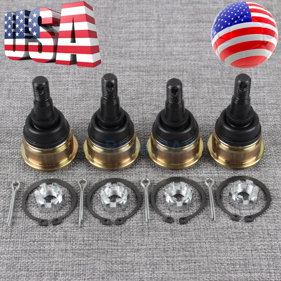 Para Yamaha Ball Joint 3B4-23579-01-00 Kodiak 450 Grizzly 550 4x4 superior inferior 4 peças - Imagem 2 de 4