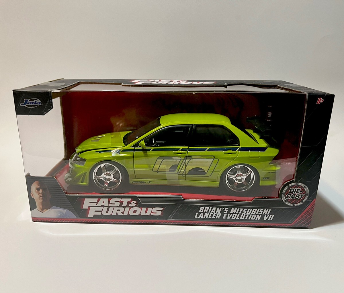 〇（29d）CLASSIC MOVIE　1～7 JADA 1/24 Fast & Furious BRIAN'S MITSUBISHI LANCER EVOLUTION