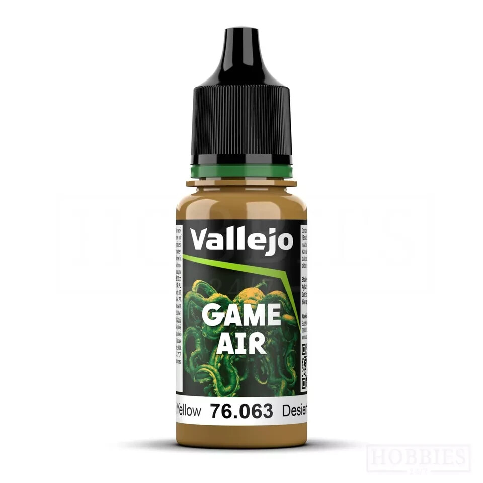 Desert Yellow - Game Air Range 18ml - Vallejo