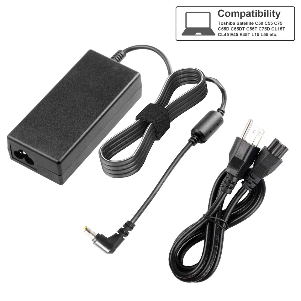 Cargador adaptador de CA para Toshiba Satellite P755 P755-S5120 P755-S5174 P755-S5180 Foto 2 de 4