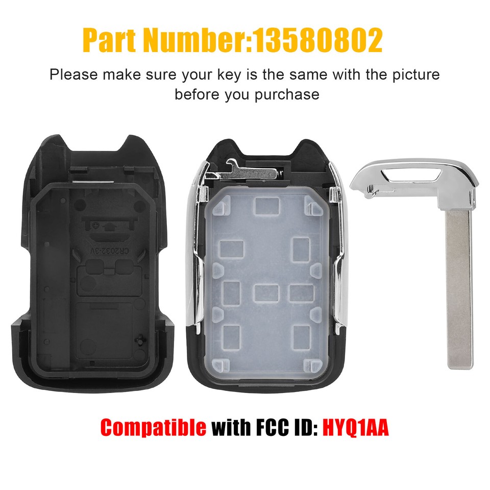 3/4 buttons Flip Remote Key Fob Shell Case fob 4 B... – Grandado
