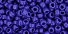8/0, Toho Seed  Beads, #48, Opaque NAVY BLUE, 10 grams, TR-08-48