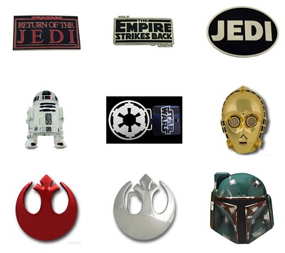 Star Wars Belt Buckles Halloween Men Women BOBA FETT Troopers Darth Vader c3po