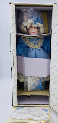 NIB Danielle Jan Garnett Danbury Mint Porcelain Doll Accessories COA Victorian