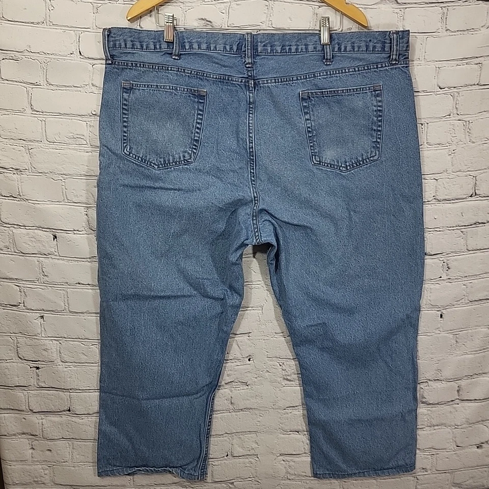 Basic Editions Jeans Mens 44X29 Vintage 100% Cotton Relaxed Fit  - Image 4 of 4