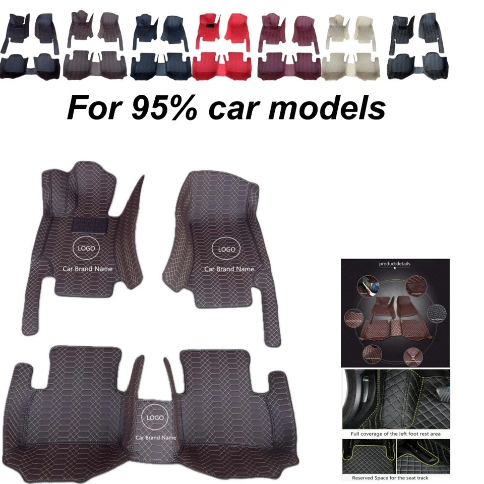 For Bentley All Models 2000-2023 Car Floor Mats Carpets Waterproof Custom Luxury - Image 4 of 4