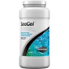Seachem SeaGel 500mL Rapidly Removes Phosphates Silicates and Organic Waste