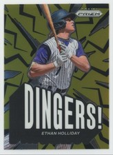 2025 Panini Prizm Dingers! Ethan Holliday Rockies #2 C60