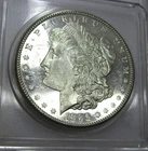 1886-P $1 MORGAN SILVER DOLLAR  WITH PL SURFACES