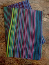 1 IKEA Andrea Satin Cotton Standard Pillow Sham Stripes 28x19"