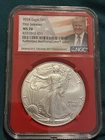 2024 1 oz MS 70 NGC First Releases  American silver eagle Trump Label