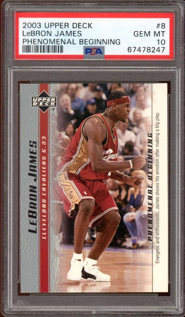 Upper Deck LeBron James Basketball Rookie Sports Trading Cards for sale |  eBay