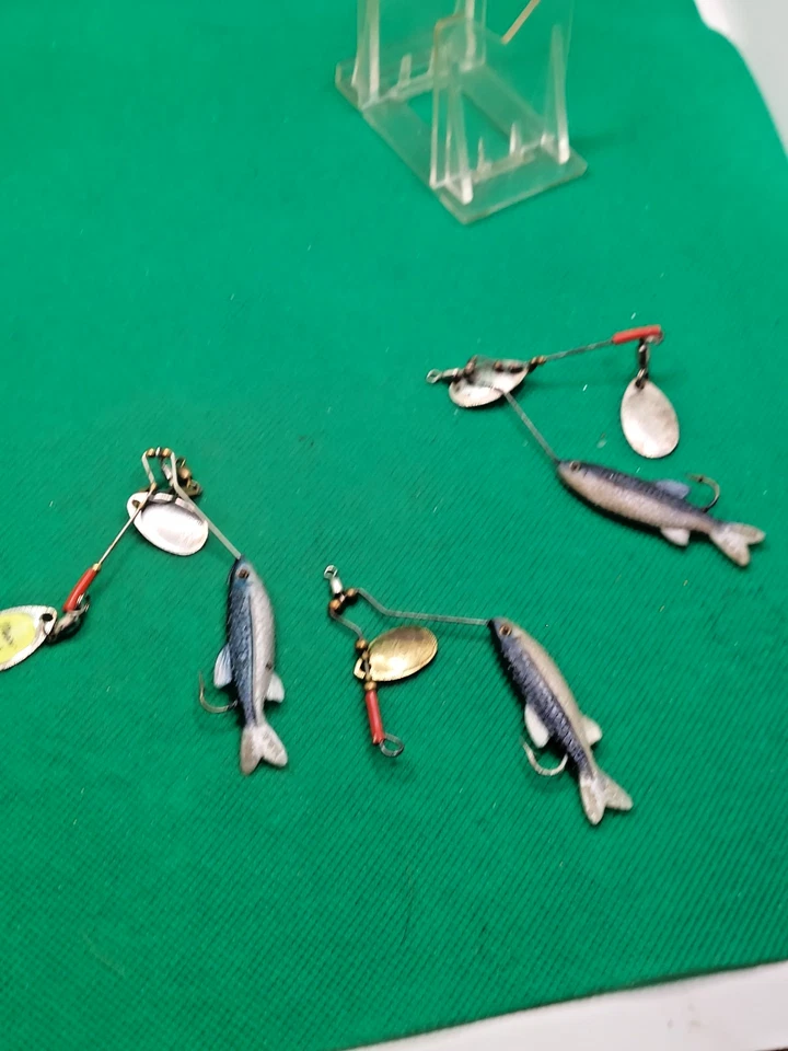 MEPPS, VINTAGE OLD SPINNERBAITS 3 TOTAL , RUBBER AND METAL, GREAT LURES. - Image 2 of 4