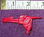 MOTU Roton red GUN laser blaster weapon accessory part He-Man vtg 1984