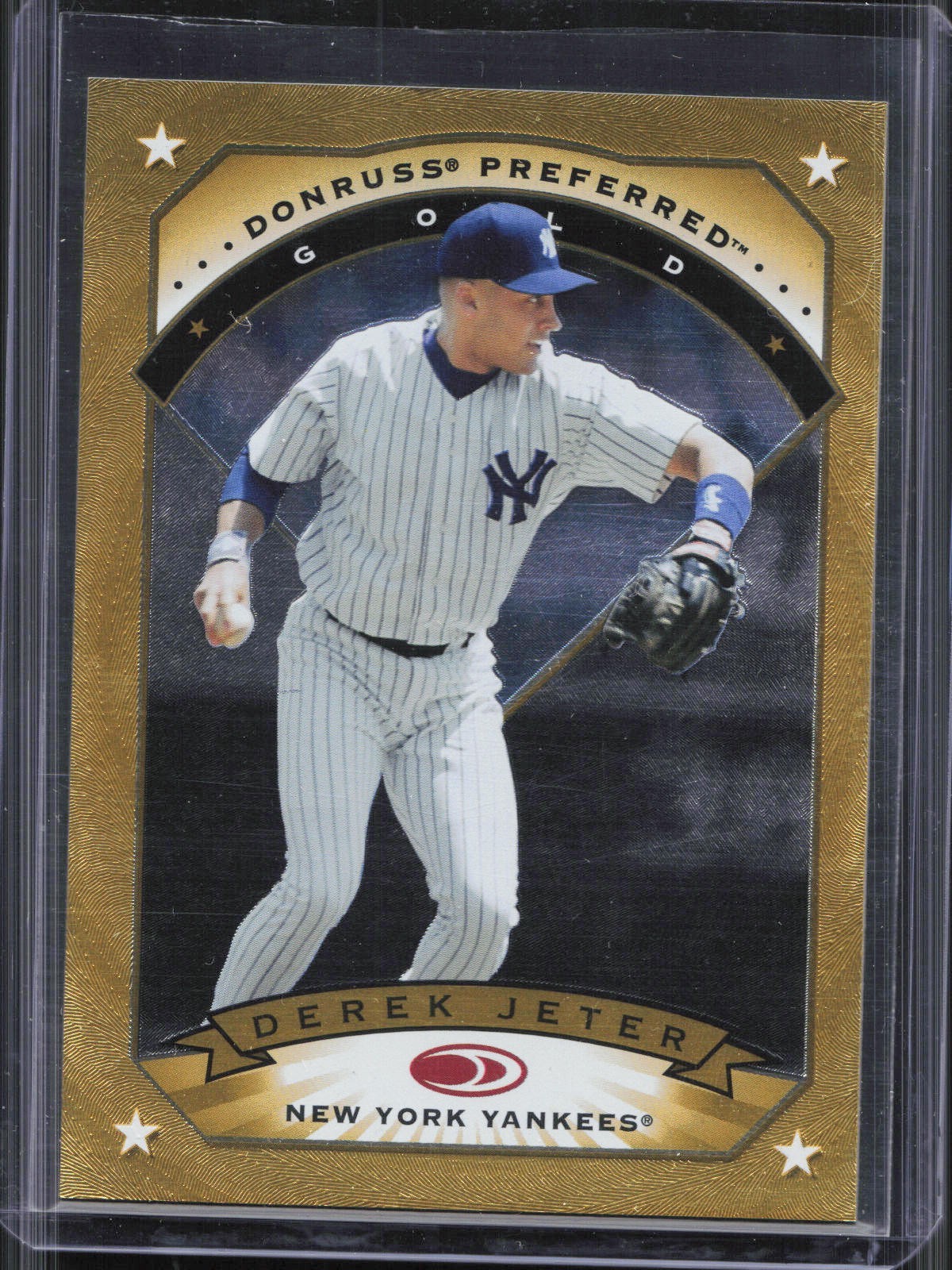 1997 Donruss Preferred Derek Jeter #125 Gold Parallel Yankees 