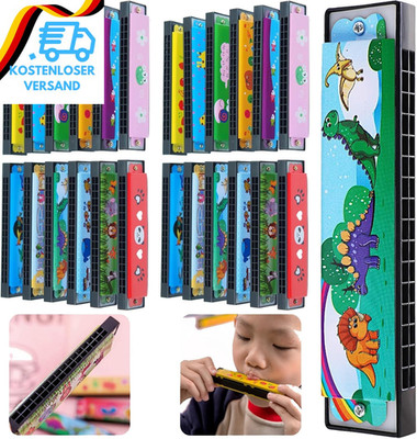 Mitgebsel Kindergeburtstag Mundharmonika Kinder 24Pcs Gastgeschenke Harmonica To